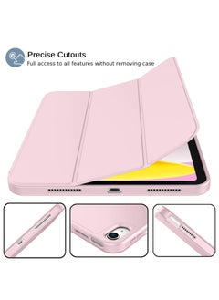 MIGOFAST iPad 10th Generation Case 2022 10.9 Inch with Pencil Holder Trifold Stand Smart Case with Soft TPU Back Auto Wake Sleep  - Image 3