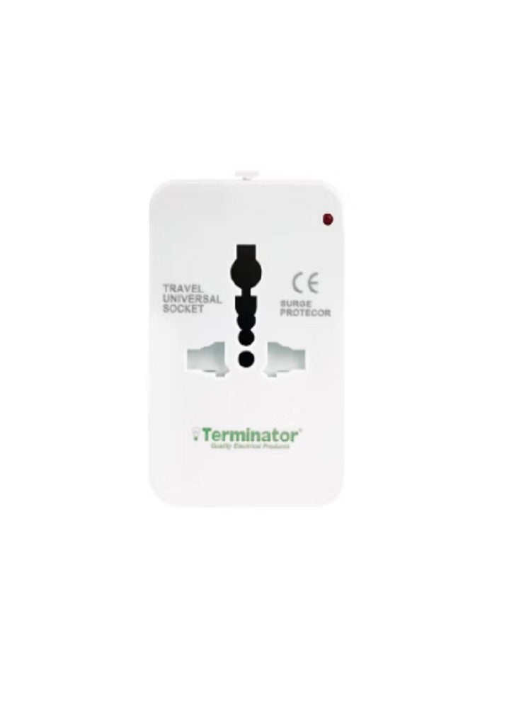 Terminator brand Multi Pin Travel Adaptor universal socket - Image 1
