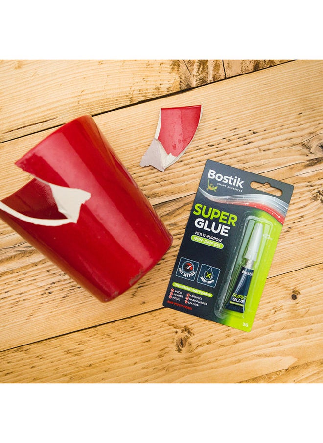 Bostik Super Glue Non Drip Gel 3g  - Image 2