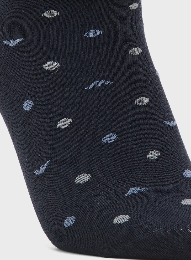EMPORIO ARMANI 2 Pack Sneaker Socks
