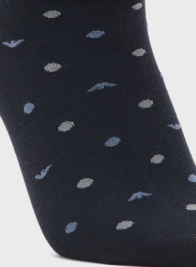 EMPORIO ARMANI 2 Pack Sneaker Socks  - Image 4
