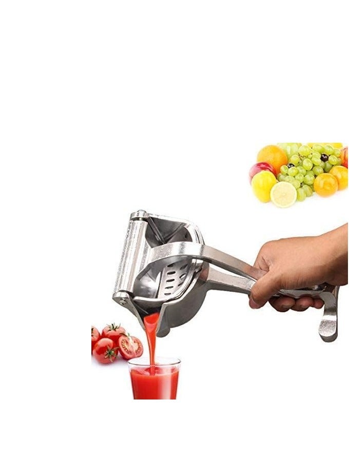 Large Manual Orange and Lemon Juicer - Jumbo Orange Juicer is the perfect solution for making fresh fruit juice - Heavy Duty Aluminum Manual Fruit Juicer - Orange, Lemon and Manual Fruit Squeezer - Squeeze Fruits, Oranges, Lemons, Pomegranates from a Hand Press Juicer to Make Fruit Juice - Fresh Orange Juice Press - Orange Squeezer - Image 3