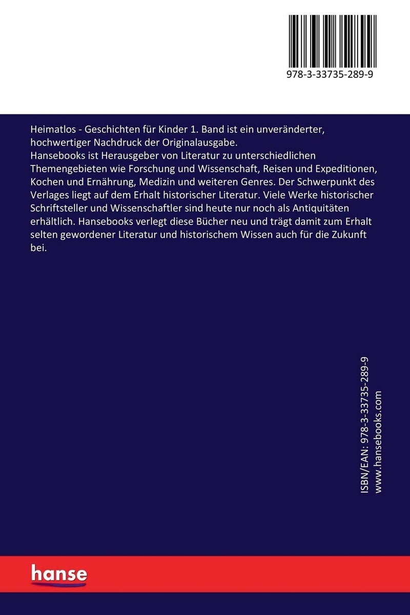 Heimatlos: Geschichten für Kinder 1. Band - Image 2