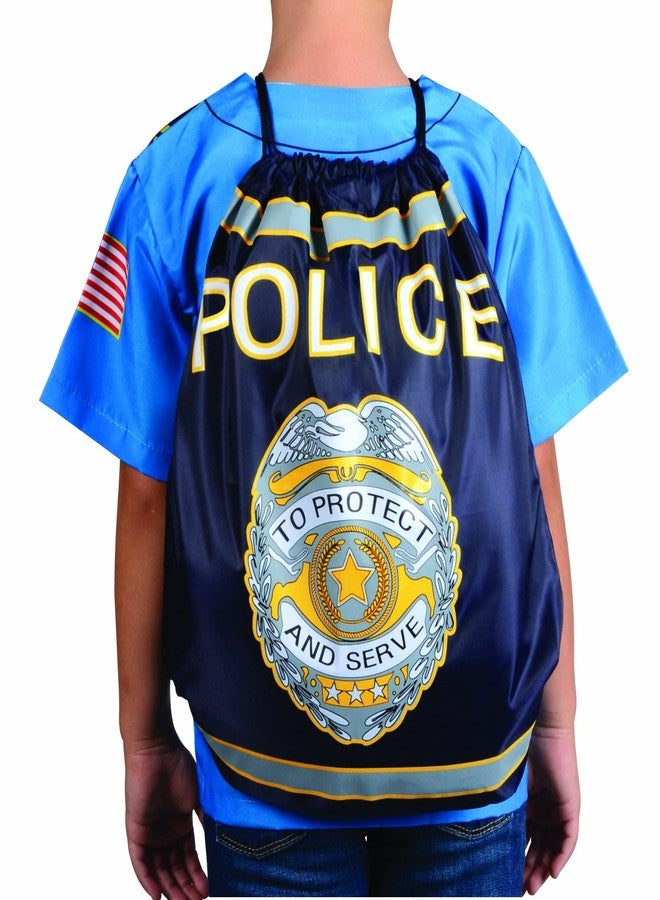 Aeromax Police Drawstring Backpack 6 Pack Drawstring Backpack - Image 2