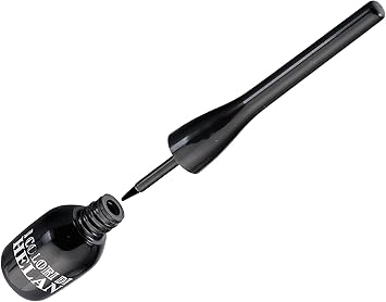 Helan I Colori Liquid Eyeliner with Precision Brush SmudgeProof Buildable and LongLasting Black Eye Liner for Your Makeup to Enhance and Define the Eyes Made in Italy 3 ml - Image 3