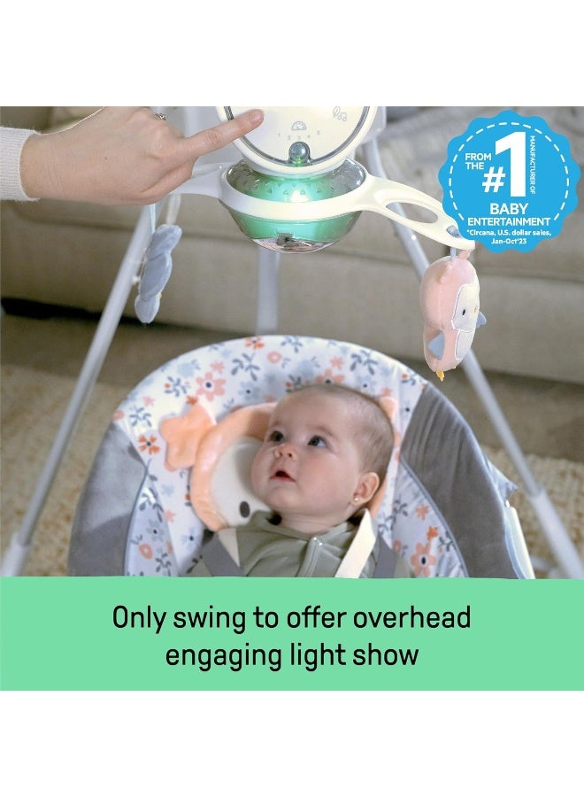 Ingenuity Nally InLighten Soothing Baby Swing - Image 3