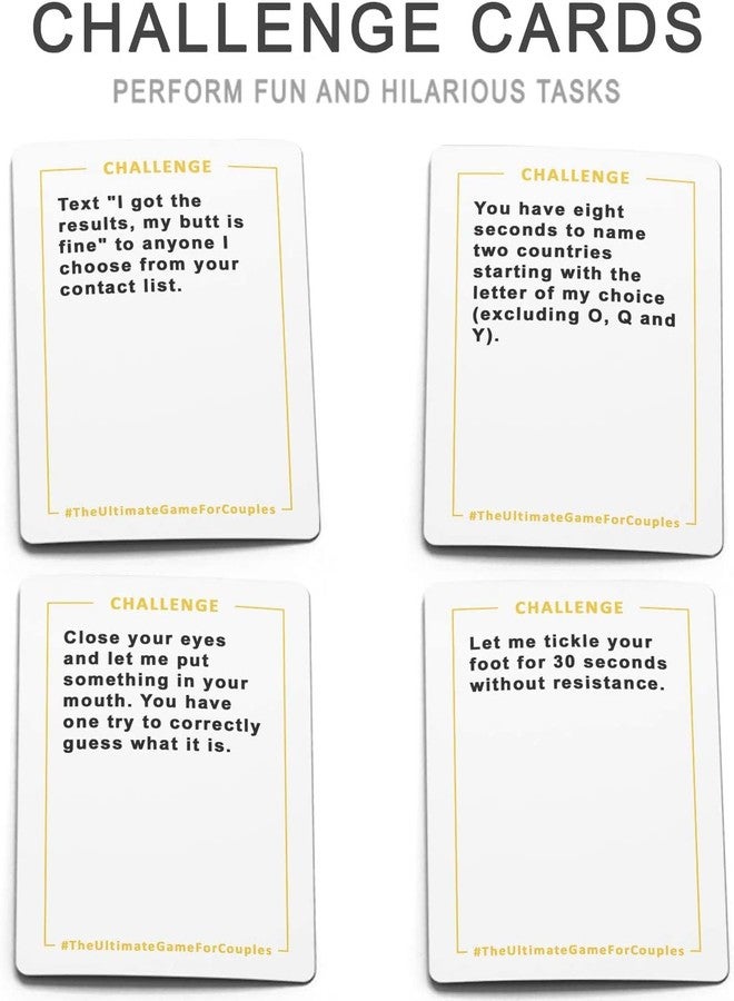 Chocozone Ultimate Card Game for Couples - Great Conversations and Fun Challenges for Date Night - Perfect Romantic Gift for Couples - Image 5