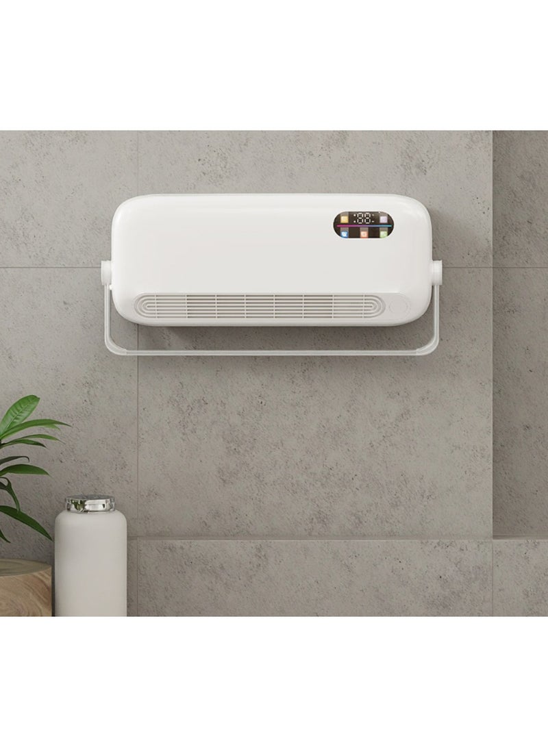Denx Wall Mounted Heater DX2635 with Towel Bar, Fast Heating 2 Heat Settings, 3-Hour Timer, Overheat Protection, Portable Design, Touch Control Panel - Image 4
