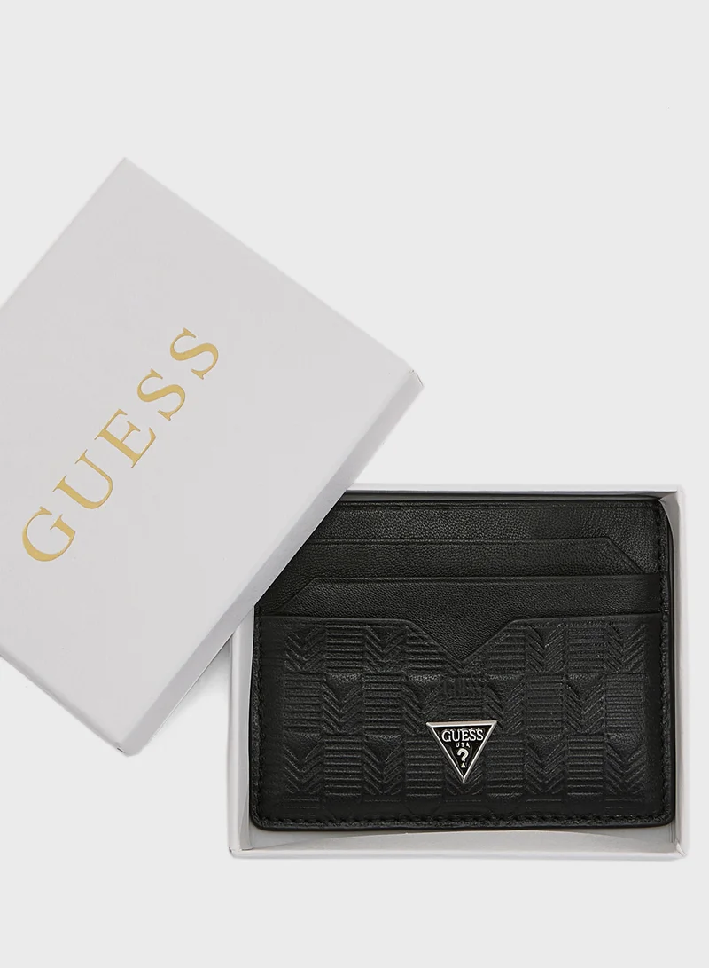 GUESS Multi Slot Logo Detail Card Holder