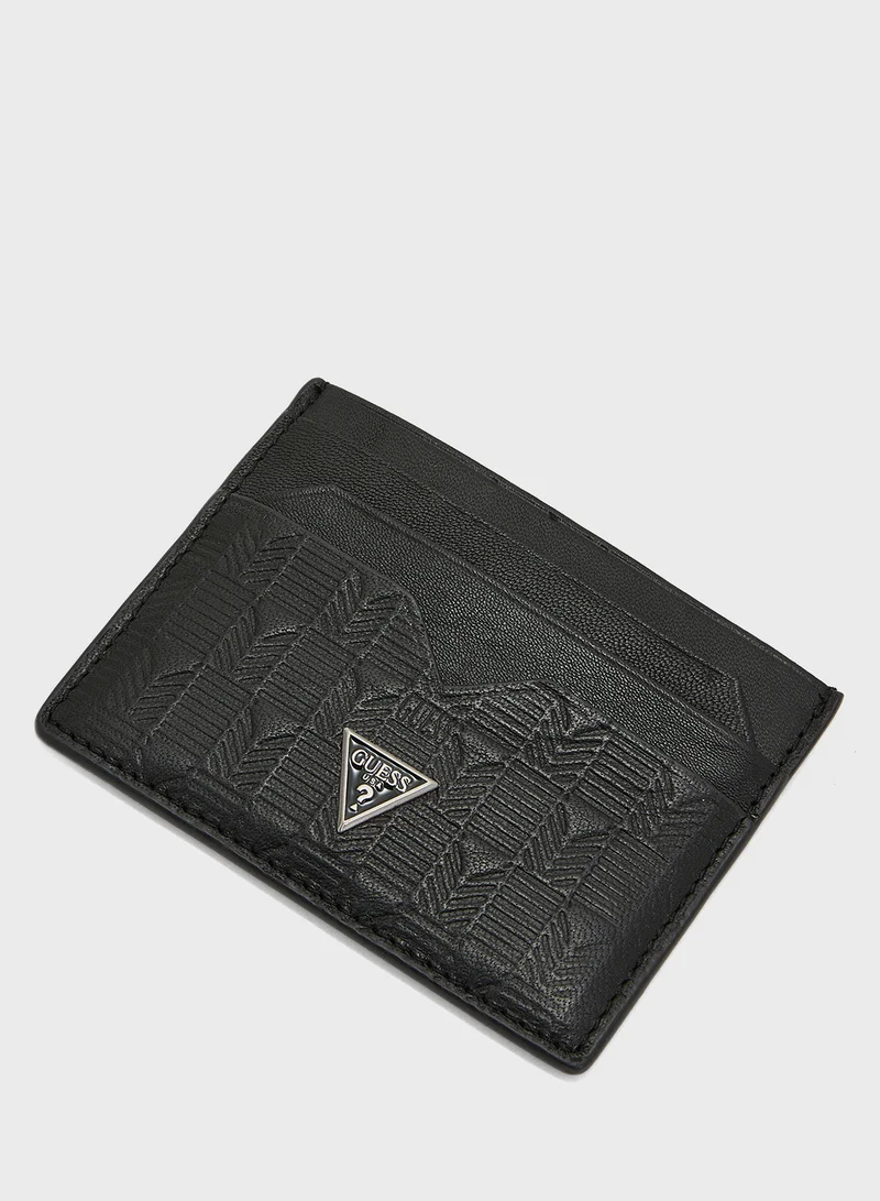 GUESS Multi Slot Logo Detail Card Holder