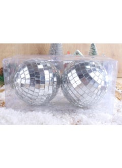 Beysus BeySüS Christmas Pine Tree Ornament Mirrored Disco Ball 10 cm 2 Pieces  - Image 3