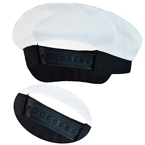 PEWHAUL 2pcs Captain hat, admiral sailor caps, Captain Yacht Hat for men women navy captain costumes accessory - Image 5