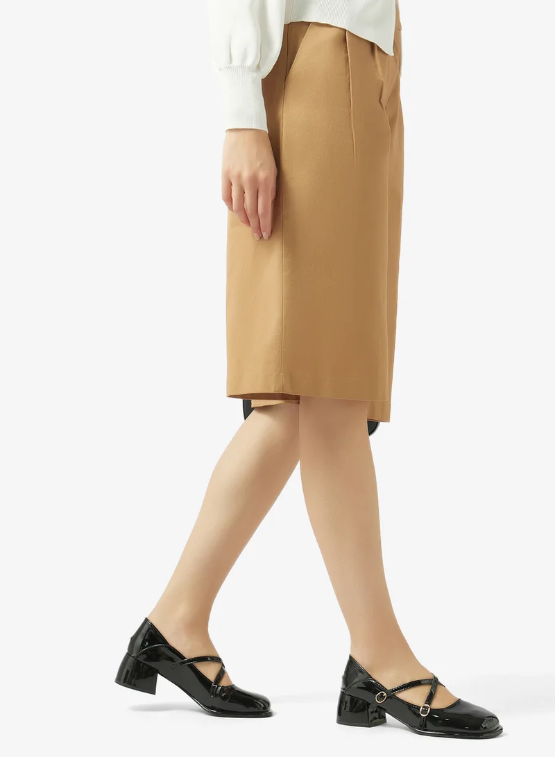 Ginger Black Strap Detail Block Heel Mary Janes for Women | Best Price UAE