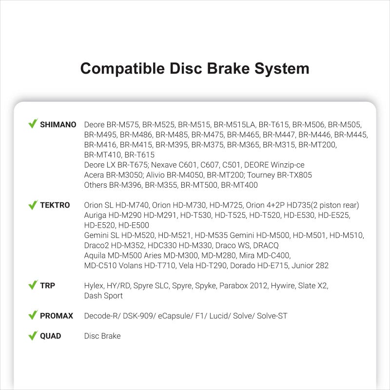Top Brake وسادات فرامل قرصية للدراجات الهوائية من توب بريك، متوافقة مع شيمانو ديور M515 M525 TRP هايلكس تيكترو أوريون | دراجات جبلية، دراجات داونهيل، دراجات تريل | مركب سيراميك، خيار كاتم للصوت، إصدار عالي الأداء، أحمر - Image 5