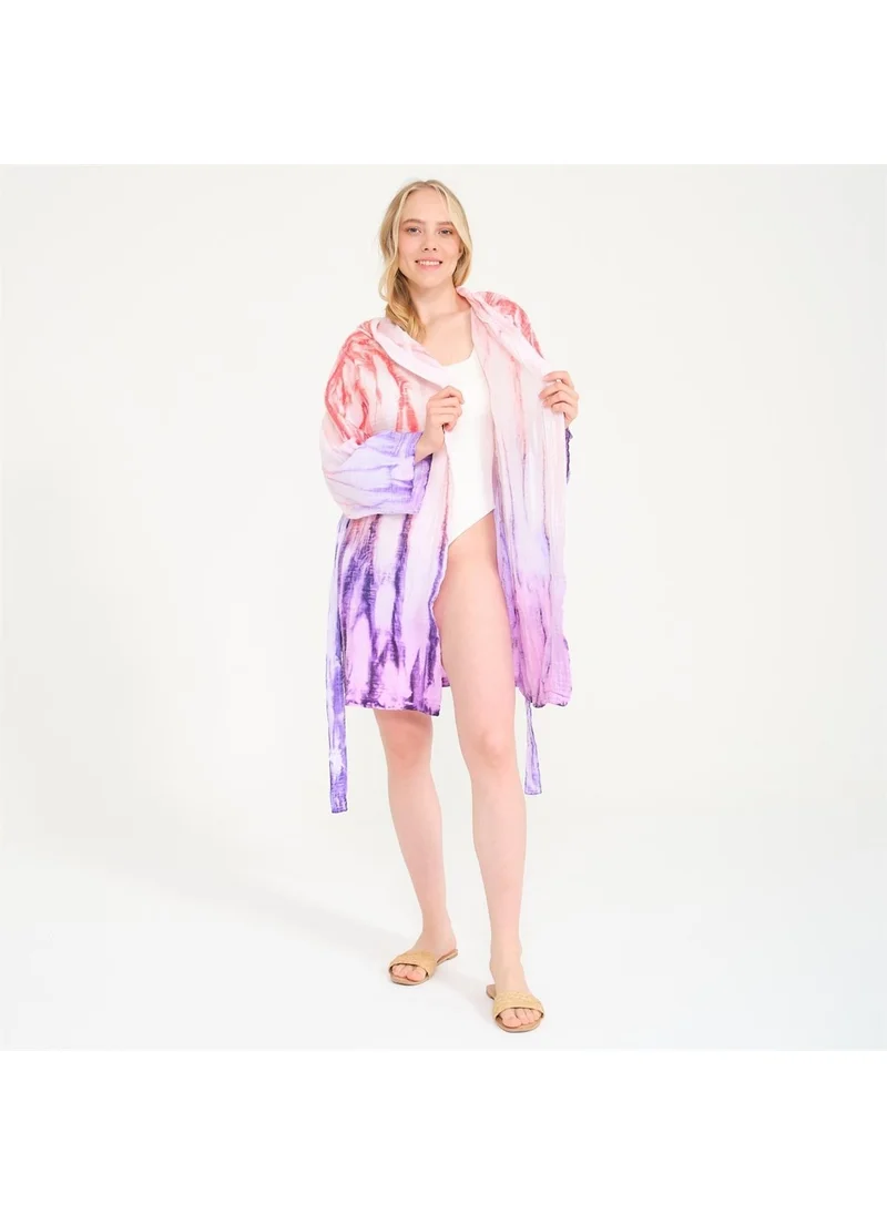 Miespiga Colorato Batik Muslin Bathrobe