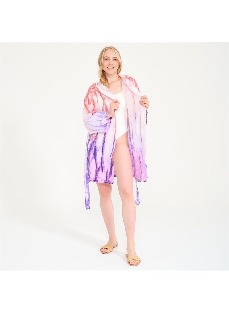 Miespiga Colorato Batik Muslin Bathrobe  - Image 1