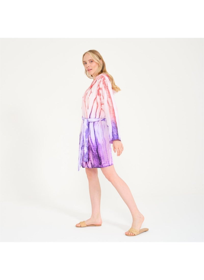 Miespiga Colorato Batik Muslin Bathrobe  - Image 3