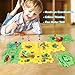 YOOYID Plastic Floor Puzzles for Kids Ages 35 with 2 Cute Vehicles Race Tracks for Kids 35 Puzzle Racer Kids Car Track Set Toys for 3 4 5 6 Year Old Boys Girls STEM Toys for Kids - Image 4