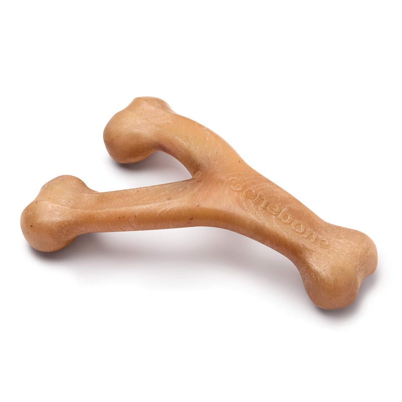 Benebone Wishbone Durable Dog Chew Toy for Aggressive Chewers, Real Chicken, Made in USA, Giant - Image 1
