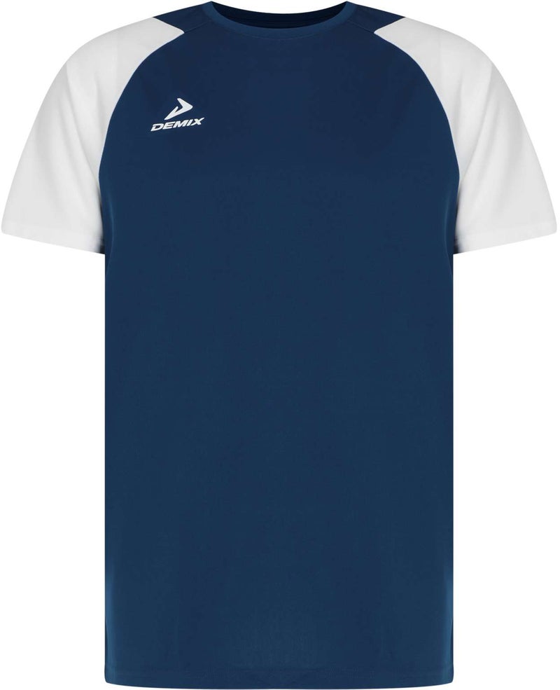 Demix Men's 4-Pack Sports T-Shirts – Lightweight T-Shirts with MOVI Wick Moisture-Wicking, Breathable Fabric, Raglan Sleeves, Straight Cut & Comfortable Fit - Image 4