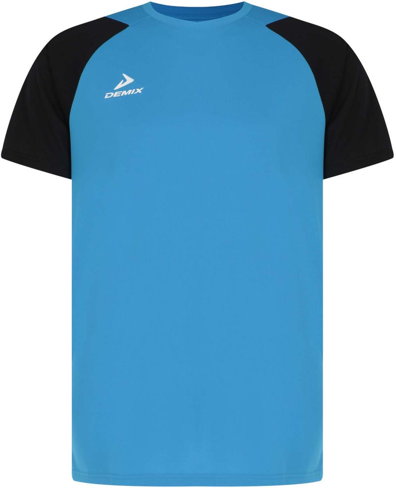 Demix Men's 4-Pack Sports T-Shirts – Lightweight T-Shirts with MOVI Wick Moisture-Wicking, Breathable Fabric, Raglan Sleeves, Straight Cut & Comfortable Fit - Image 5