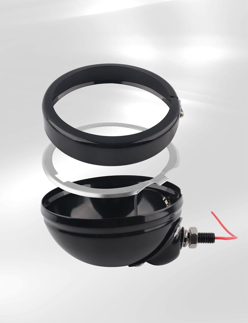 GLOBLED 4.5 Inch LED Fog Light Housing for Harley Davidson - Image 5