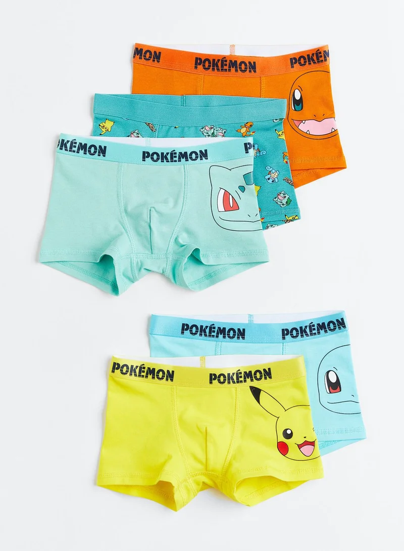 اتش اند ام Kids 5 Pack Assorted Boxers