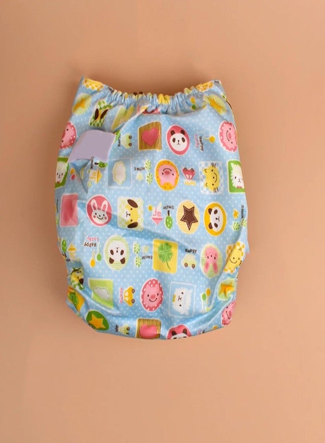 Naivete Adjustable Cloth Diaper/Kids Need Side Leakage Proof Reusable Baby Diaper With Washable Insert Pads/Cloth Diaper For 0-3 Years Baby, (Pack Of 1) - Image 3