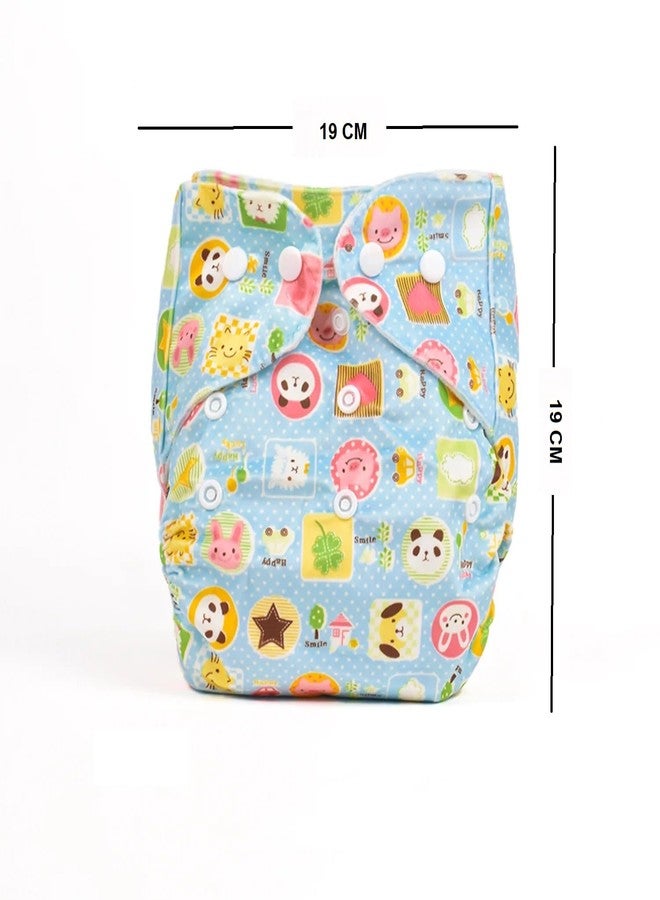 Naivete Adjustable Cloth Diaper/Kids Need Side Leakage Proof Reusable Baby Diaper With Washable Insert Pads/Cloth Diaper For 0-3 Years Baby, (Pack Of 1) - Image 2