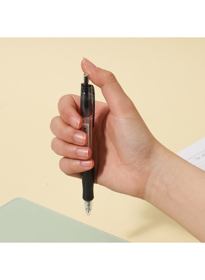 Deli EG08-BK Gel Pen 0.5mm Black 鈥?Ultra Smooth Ink Flow, Ergonomic Grip Design for Comfortable Writing - Image 5