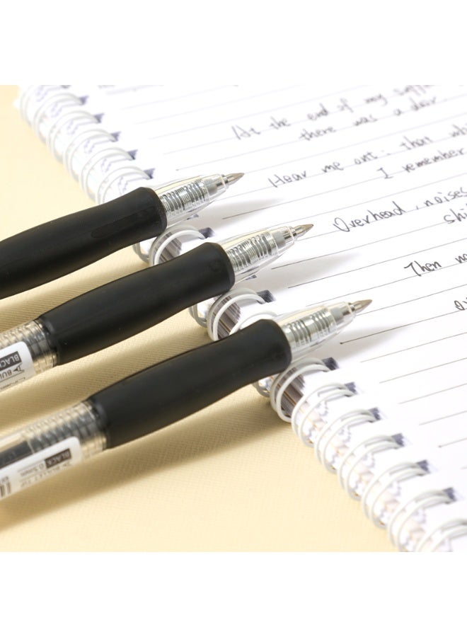 Deli EG08-BK Gel Pen 0.5mm Black 鈥?Ultra Smooth Ink Flow, Ergonomic Grip Design for Comfortable Writing - Image 4