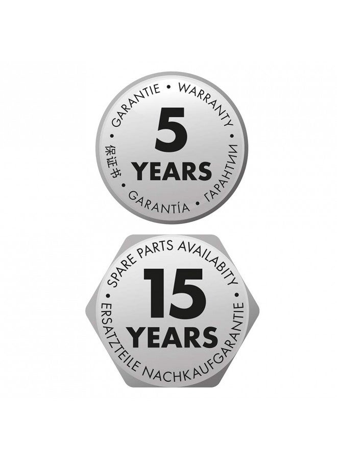 hansgrohe Wallbar Classic, 24" Premium 4-inch Classic Spray Easy Height Adjust Wallbar in Brushed Nickel, 27617820 - Image 2