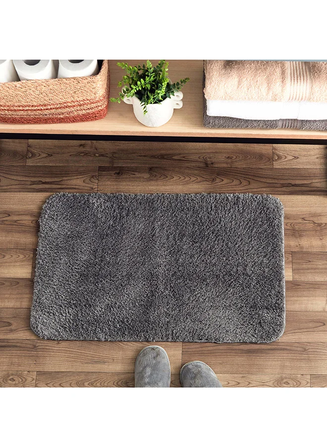 Home Box Leah Microfibre Antiskid Bath Mat 80 x 50 cm