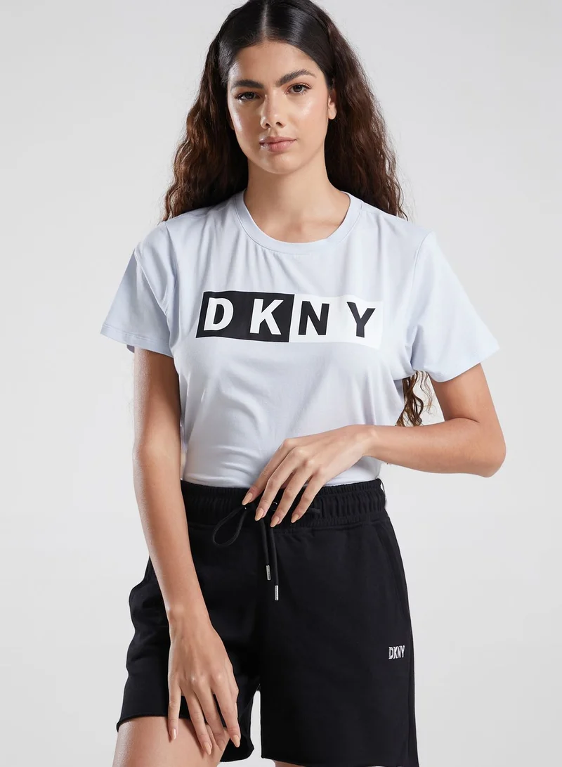 DKNY Logo Crew Neck T-Shirt