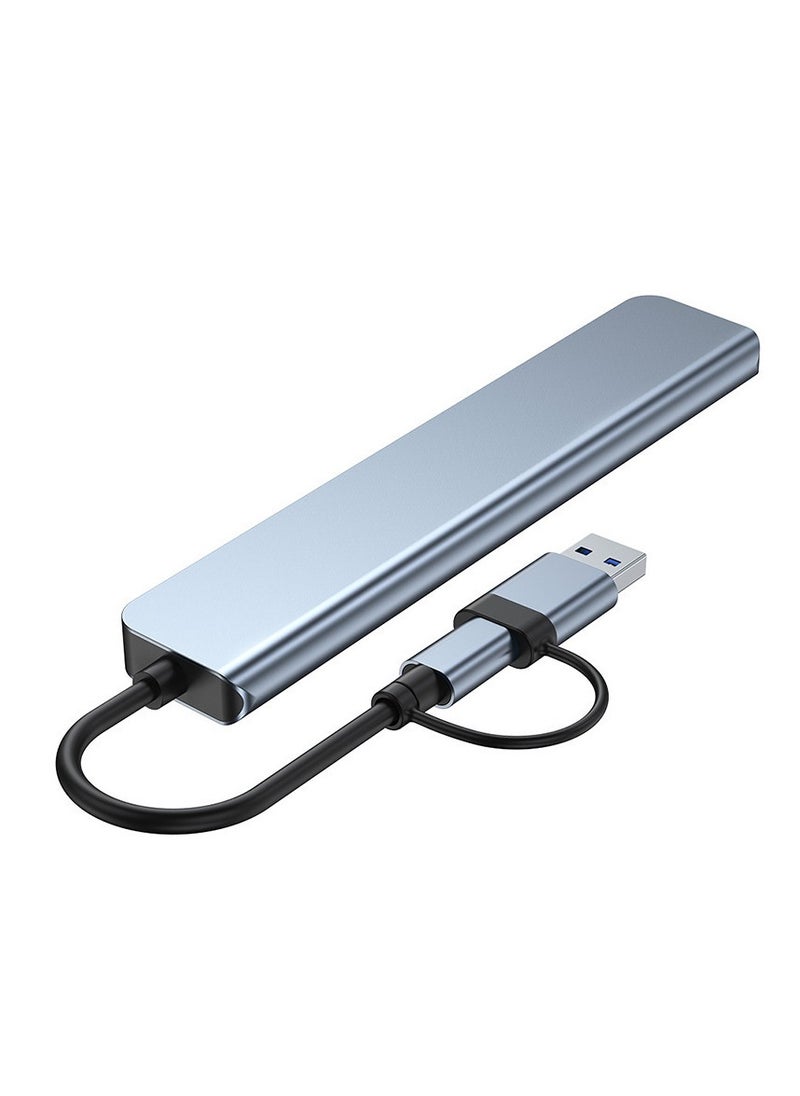 Expansion dock USB-C Hub 8-in-1 with 5Gbps 3.0 Data Ports, PD 100W Charging, 4K HDMI, SD/TF Card Reader, USB C Multiport Adapter for MacBook Pro/Air M1/M2 iPad Pro/Air  - Image 4