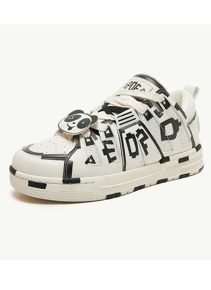 KUYING - New Thick Sole Elevated Board Shoes - Image 1