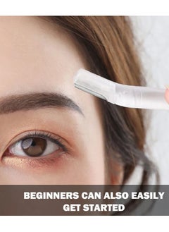Generic Eyebrow Razor For Women & Men Razor For Facial And Body Hair Eyebrow Trimmer (3 pcs)  - Image 4