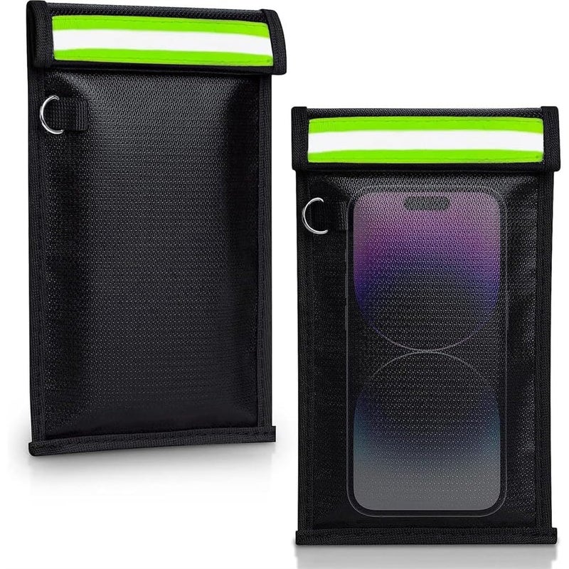 2 Pack Signal Blocking Bag For Cell Phones And Car Keys Waterproof Fireproof Privacy Security - Image 2