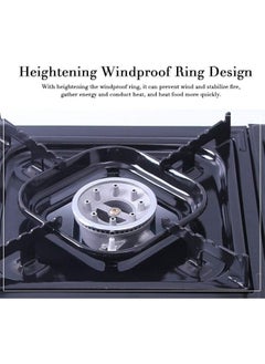 Somerfield Somer Field - Portable Gas Stove for Out Door Picnic, Camping & Home with Carry Bag - Best Buy for Out Door use (Black)  - Image 3