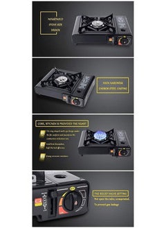 Somerfield Somer Field - Portable Gas Stove for Out Door Picnic, Camping & Home with Carry Bag - Best Buy for Out Door use (Black)  - Image 5