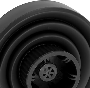 Brrnoo Universal Collapsible Hair Dryer Diffuser Attachment Portable Travel Folding Hair Blow Dryer Diffuser Nozzle Styling Hairdressing Tool Fit Most of Blow Dryersblack - Image 4