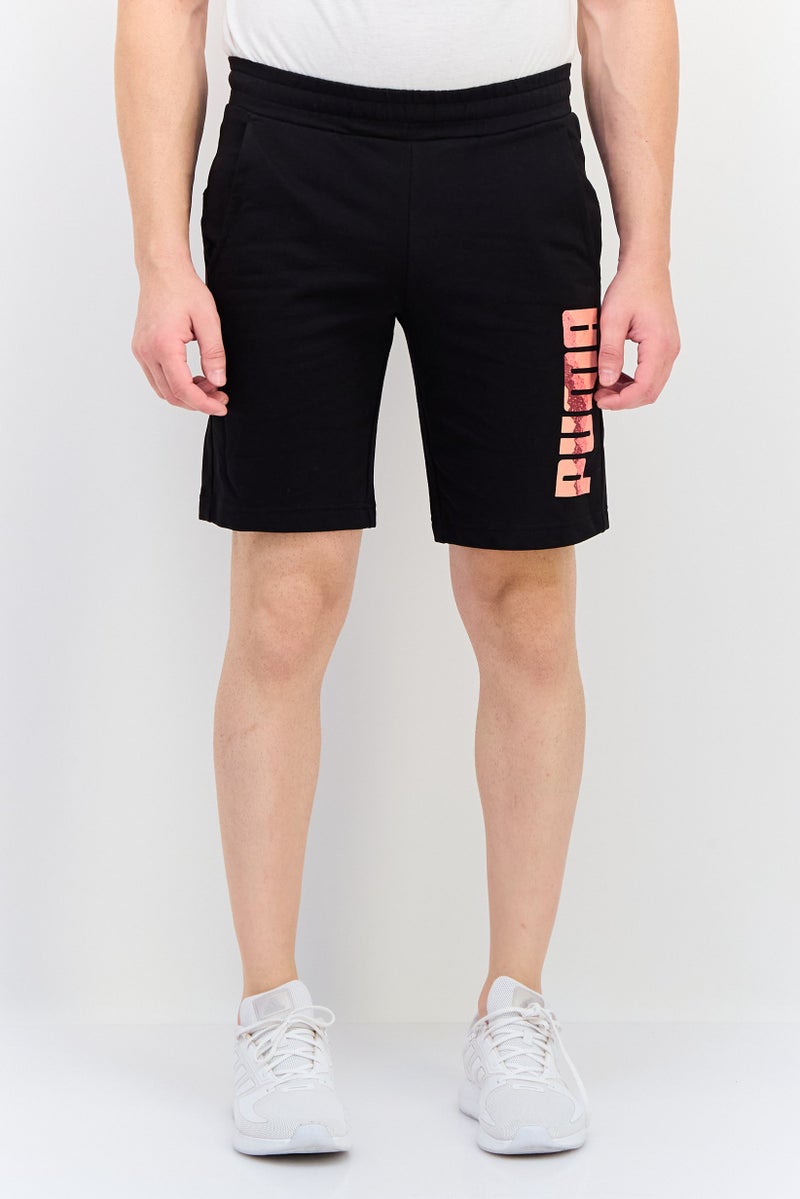PUMA Men Sportswear Fit Drawstring Outdoor Shorts, Black - Image 1