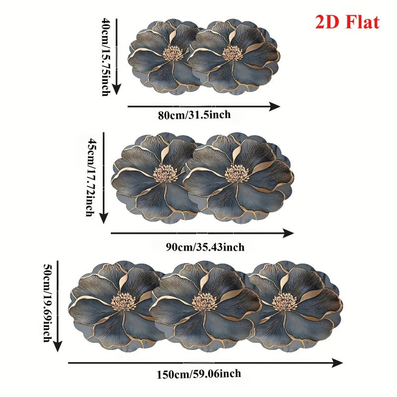 Non Slip Diatomite Bath Mat 50x150cm Gray Floral Pattern Absorbent Floor Mat - Image 3