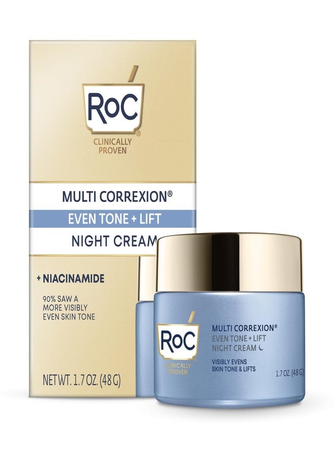 RoC Multi Correxion 5 in 1 Restoring/Anti Aging Facial Night Cream with Hexinol, 1.7 Ounces (Packaging May Vary) - Image 1