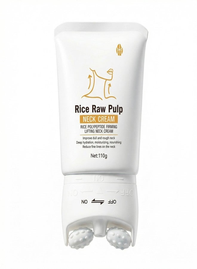 Grospe Rice Polypeptide Neck Firming & Lifting Cream with Roller, 110g - Image 1