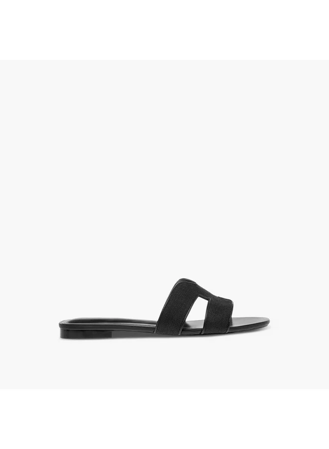 Celeste Women's Textured Slip-On Flat Sandals - J06007-001-25C