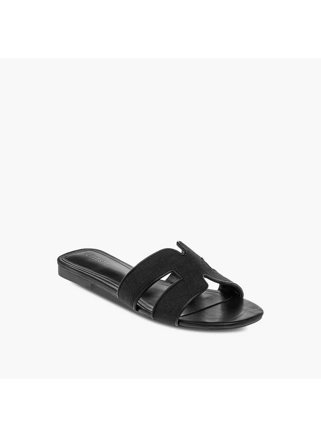 Celeste Women's Textured Slip-On Flat Sandals - J06007-001-25C