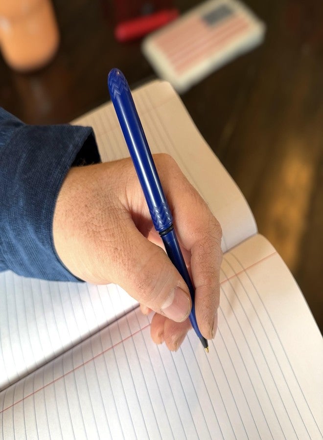 Pokka The USA Made Pocket Pen - 8 Pack - compact, affordable, lightweight, EDC black ink ballpoint pen - waterproof and floats - carries small, writes big (Midnight Blue) - Image 3