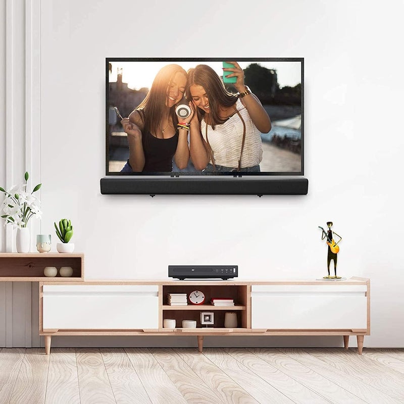 TV Sound Bar Bracket: Adjustable Soundbar TV Mount Universal Soundbar Brackets with or without Hole Install Above or Below TV up to 6KG Wall Mounting Stand for Samsung Sony Max VESA 700x400mm - Image 3