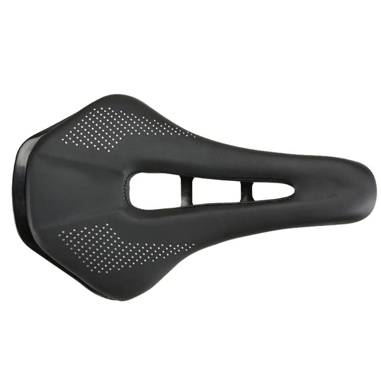 FCCRACING FCC Racing MTB and Road Bike Saddle, PU Leather Surface, Streamlined, Universal, Comfortable, 330g Weight - Image 1